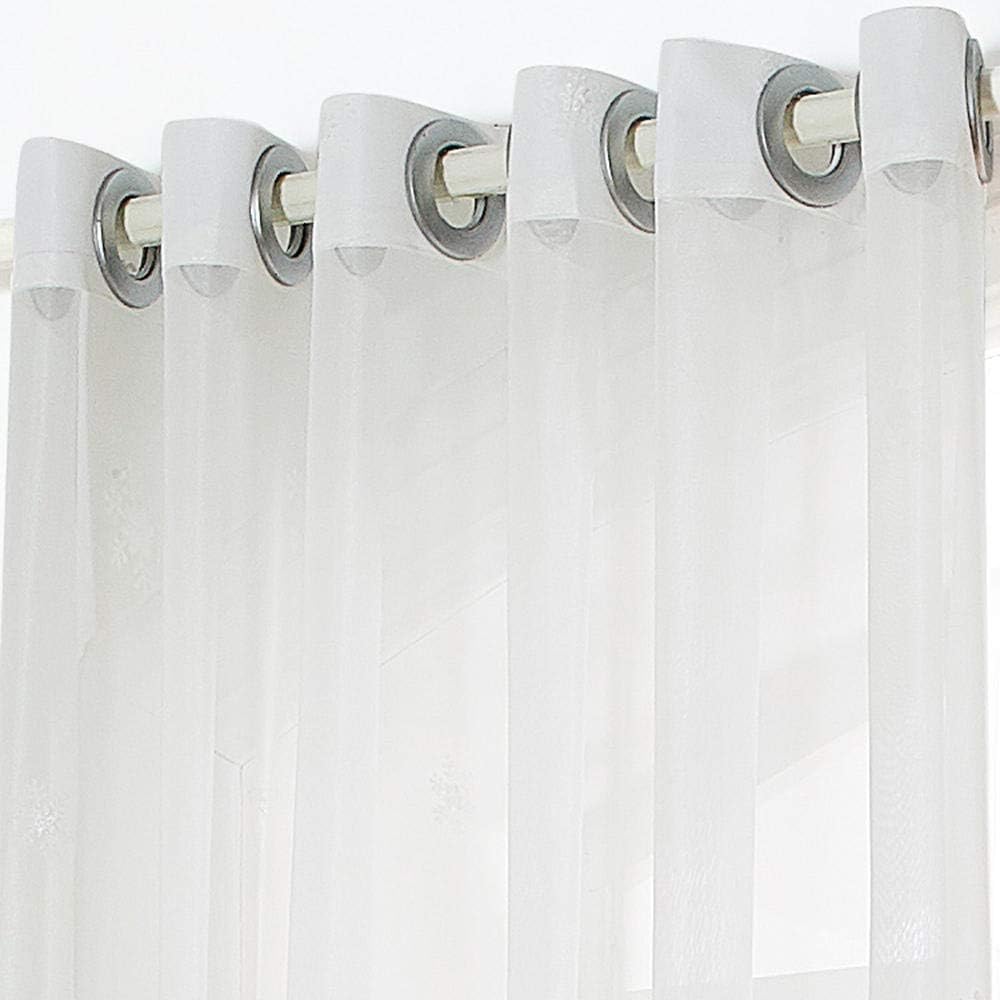 Curtains Gauze Polyester Modern Screens Thicken Full Blackout Bedroom Living Room Curtain Cloth Punch@A_250 × 260cm (W × H) × 2 (B 300×260cm(W×H)×2)