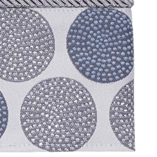 Avanti Linens - Fingerspitzen-Handtuch, weiches und saugfähiges Baumwolltuch (Gepunktete Kreise Kollektion, weiß)