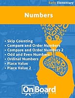 Numbers (Early Elementary): Skip Counting, Compare and Order Numbers 1 & 2, Odd and Even Numbers, Ordinal Numbers, Place Value 1& 2 1630960659 Book Cover