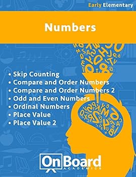 Paperback Numbers (early elementary): Skip Counting, Compare and Order Numbers 1 & 2, Odd and Even Numbers, Ordinal Numbers, Place Value 1& 2 Book