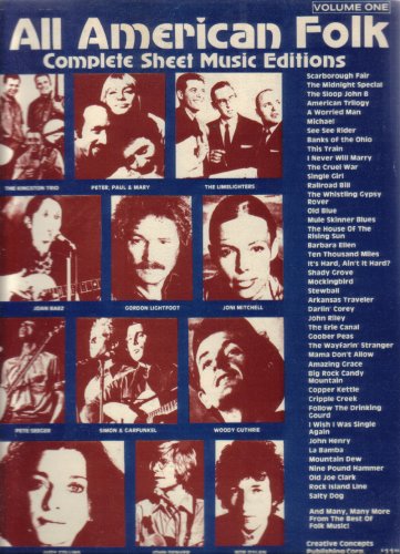 All American Folk: Complete Sheet Music Editions (One): Various: Amazon ...