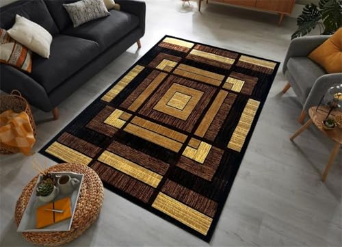 SUNYRDSM Mueble Zapatero Recibidor Jarapas para Sofas Sofá de diseño geométrico Rectangular Moderno, decoración para Zona de Estar, absorción de Sonido a Prueba de Humedad 60X100CM