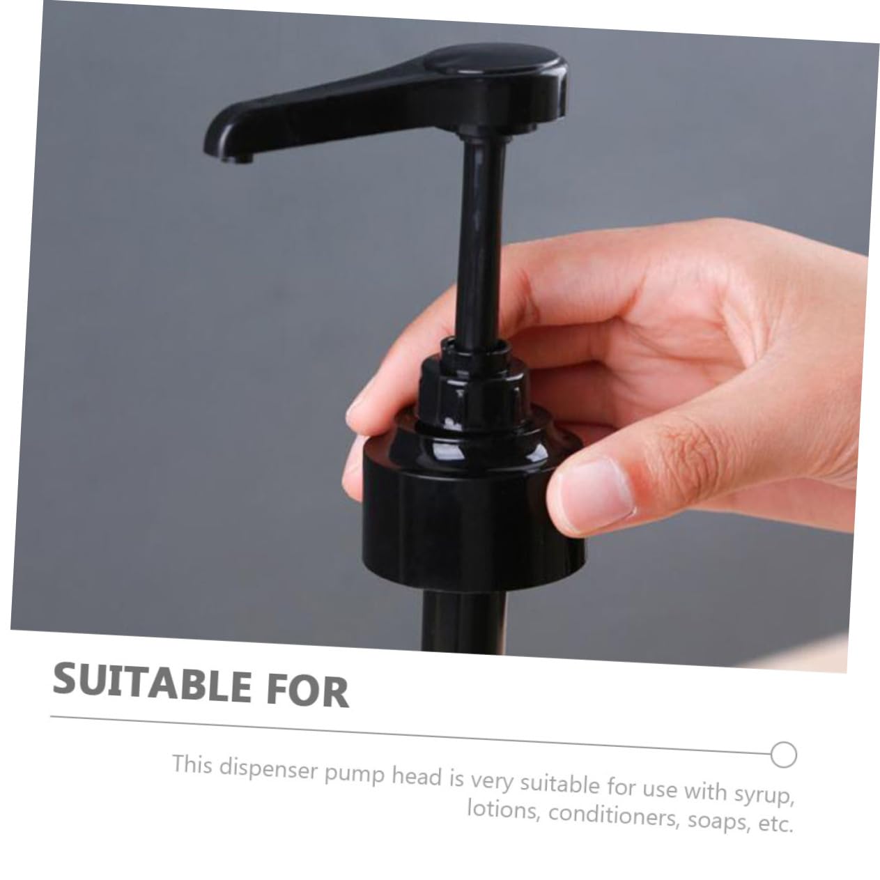 CIYODO Reusable Sauce Pump Dispenser Liquid Pump for Oyster Sauce Kitchen Sauce Bottles Liquid Soap and Lotion Containers for Home and Restaurant Use