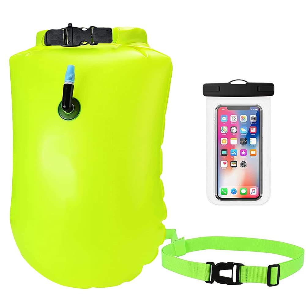 Buy Swimming Tow Float Dry Bag, with Waterproof Phone Pouch Case, Wild
