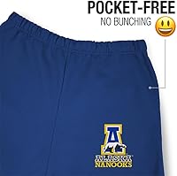Vista 82 de Official Collegiate NCAA Jogger Sweatpants Unisex for Men & Women Primary Logo School Color Collection