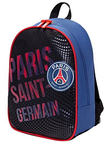 Sac à dos PSG enfant officiel pour l'école et le sport avec bretelles ajustables confortables