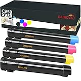 C950 X950 Remanufactured Toner Cartridge Black Cyan Magenta Yellow Compatible for Lexmark C950X2KG C