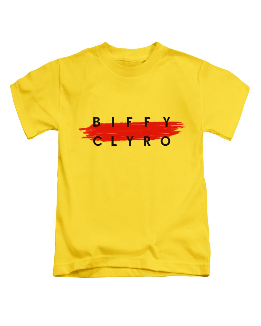 New Spirit Original Unisex Yellow Biffy Pop Clyro Meme Novelty Trending Iconic Icon Tee T-Shirt Funny T Shirt Top