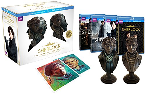 Sherlock Limited Edition Gift Set (The Complete Seasons 1-3 Blu-ray/DVD Combo) image 2