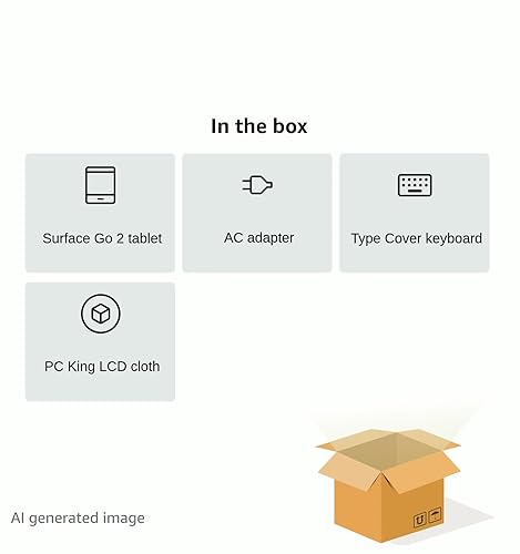 undefined 【整備済み品】 Microsoft Surface Go2 / 10.5インチ タブレットPC/CPU:Pentium Gold 4425Y / メモリ:4GB / ストレージ:64GB / Win11 / MS Office 2021 / サーフィス サーフェス ゴー/Webカメラ(顔認証対応) / タイプカバーセット/PC King の商品画像 9