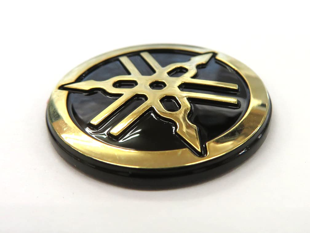 送料無料　ヤマハ　純正　金属　エンブレム　２枚 新品 ヤマハ 純正 エンブレム 2枚 ステッカー 1WD-F8328-31 YZF