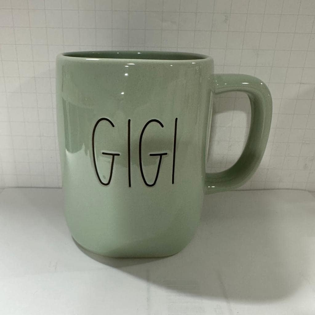 Rae Dunn GIGI Mug 16 oz Dishwasher and Microwave safe