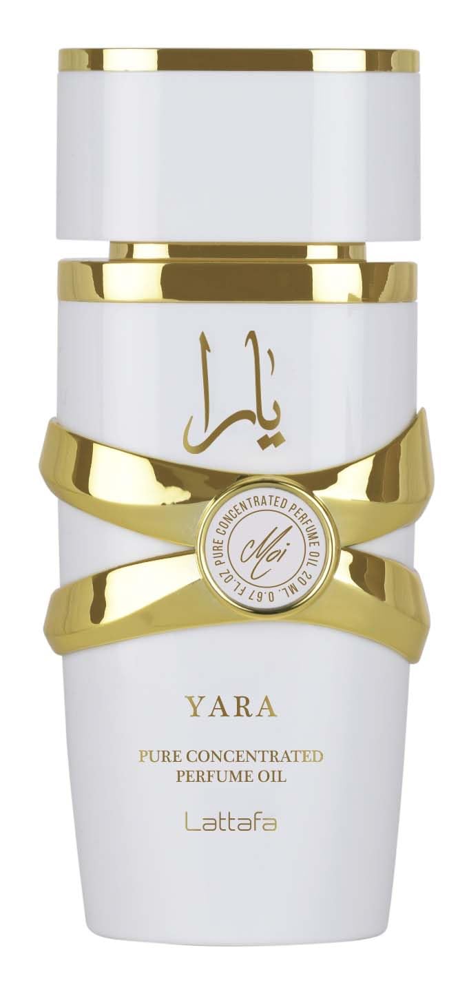 Lattafa Yara Moi – Fruity, Floral, Sweet, Woody – Pure Concentrated Perfume Oil Long-Lasting Fragrance for Women, 0.67 Ounce / 20 ml
