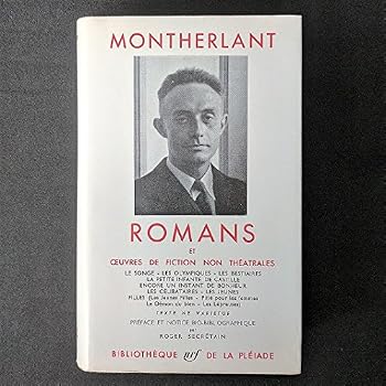 Hardcover Romans et Oeuvres de Fiction Non Theatrales: Texte ne Varietur [French] Book