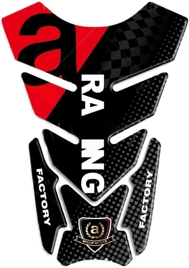 Motorcycle Tank Pad Motorcycle Tank Knee Grip Tank Pad Fuel Tank Pad Stickers Protector Decal for RSV4 GPR RS 125 150