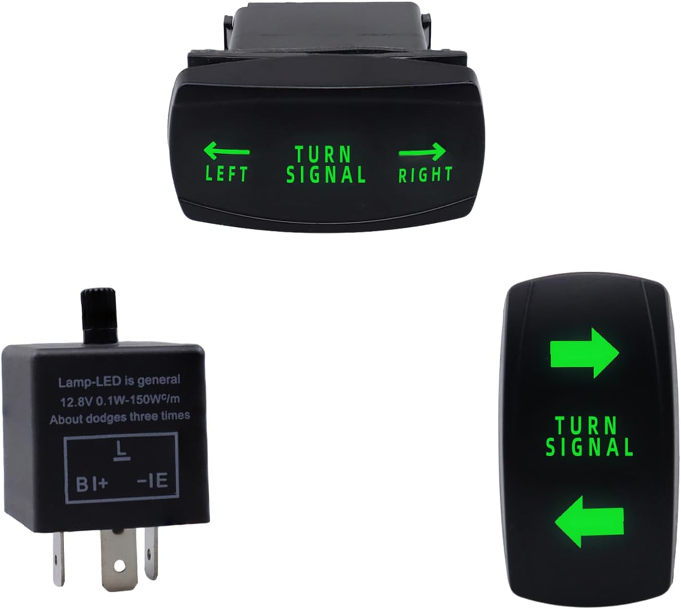 Turn Kit UTV Accessories for ATV with Switch Flasher Atv with Street Light Switch Flasher for