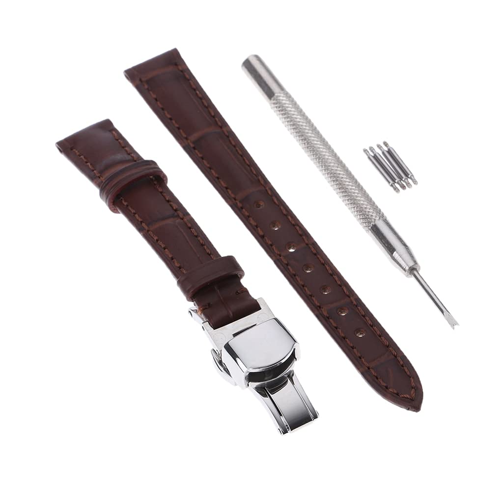 Barres à ressort de boucle 12mm et bracelet montre en cuir pour réparer votre montre