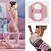 Nuplot Pilates Essentials Kit for Women - Better Yoga Pilates Kit for Home Workouts with Pilates Ring and Ball Set, Booty Bands, Figure 8 Resistance Band, Yoga Band for Stretching (Pink)