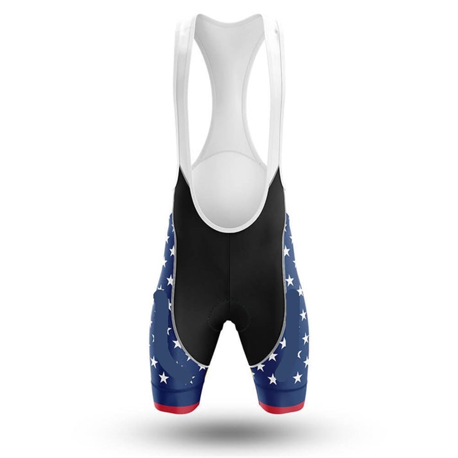 Culotte Ciclismo Hombre Pantalones cortos de ciclismo de verano 19D acolchados for bicicleta de carretera y montaña, pantalones cortos de ciclismo for hombre, pantalones cortos con pechera de ciclismo