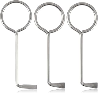 3 Stück Buntbartschlüssel Universal Dietrich Set Profi, Edelstahl Dietrich Schlüssel Bartschlüssel Lock Picking Tool Set Universalschlüssel für Zimmertüren Bunt Bart Schloss Öffner