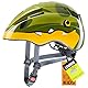 uvex Kid 2 - Leichter Fahrradhelm für Kinder - individuelle Größenanpassung - erweiterbar mit LED-Licht - Dino - 46-52 cm