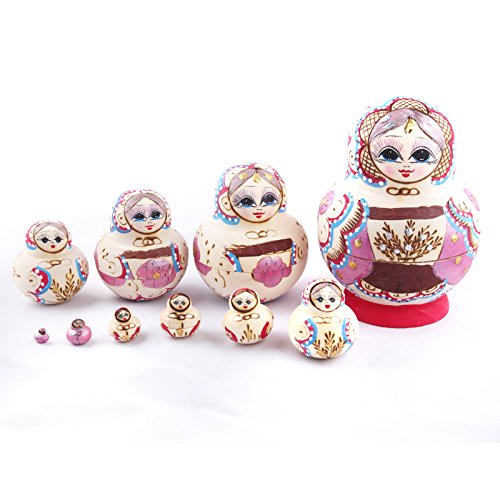 VStoy Bella legno Matrioska Russian Doll Toy