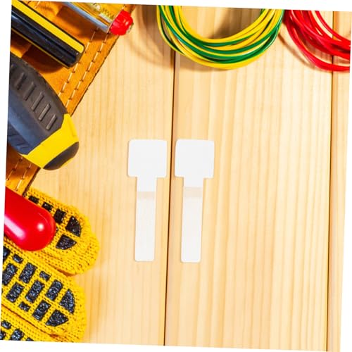 50 piezas Cintas Organizadoras Autoadhesivas para Cables de Nylon para bajo escritorio, Sujetacables Multifuncionales miniatura 6