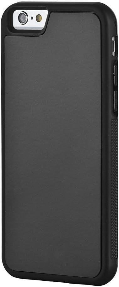 For IPhone7 Plus Case - Anti Gravity Technology & Hands-Free Nano Suction Self Stick on Surface Phone Shell Cover - Taking Selfie, Recording Video (Black) - Christmas Day gift for family