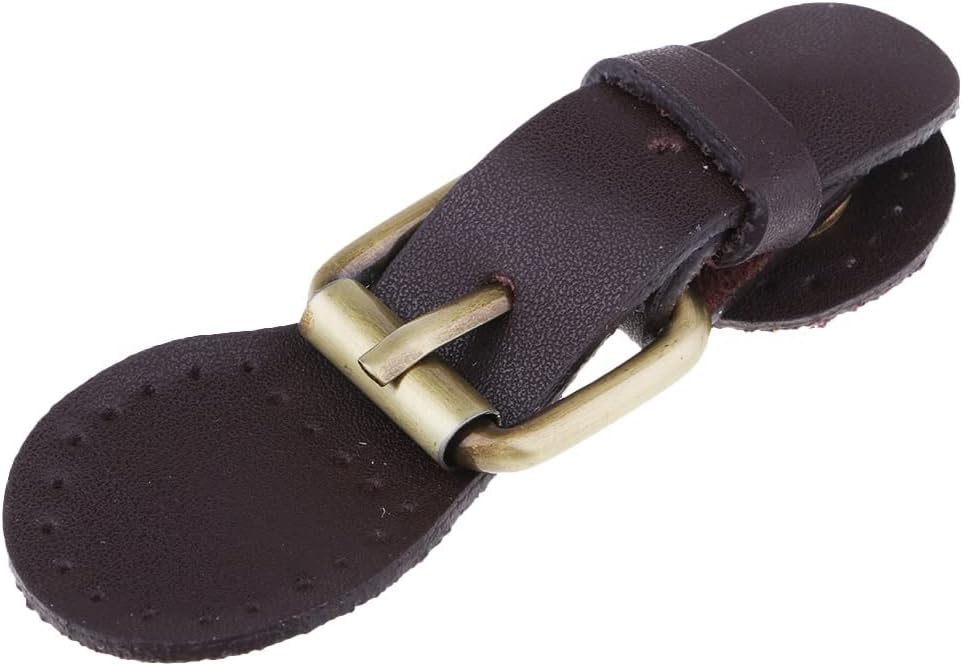 Vintage Sew on Leather Snaps Fasteners Replacement Leather Bag Buckles(E)