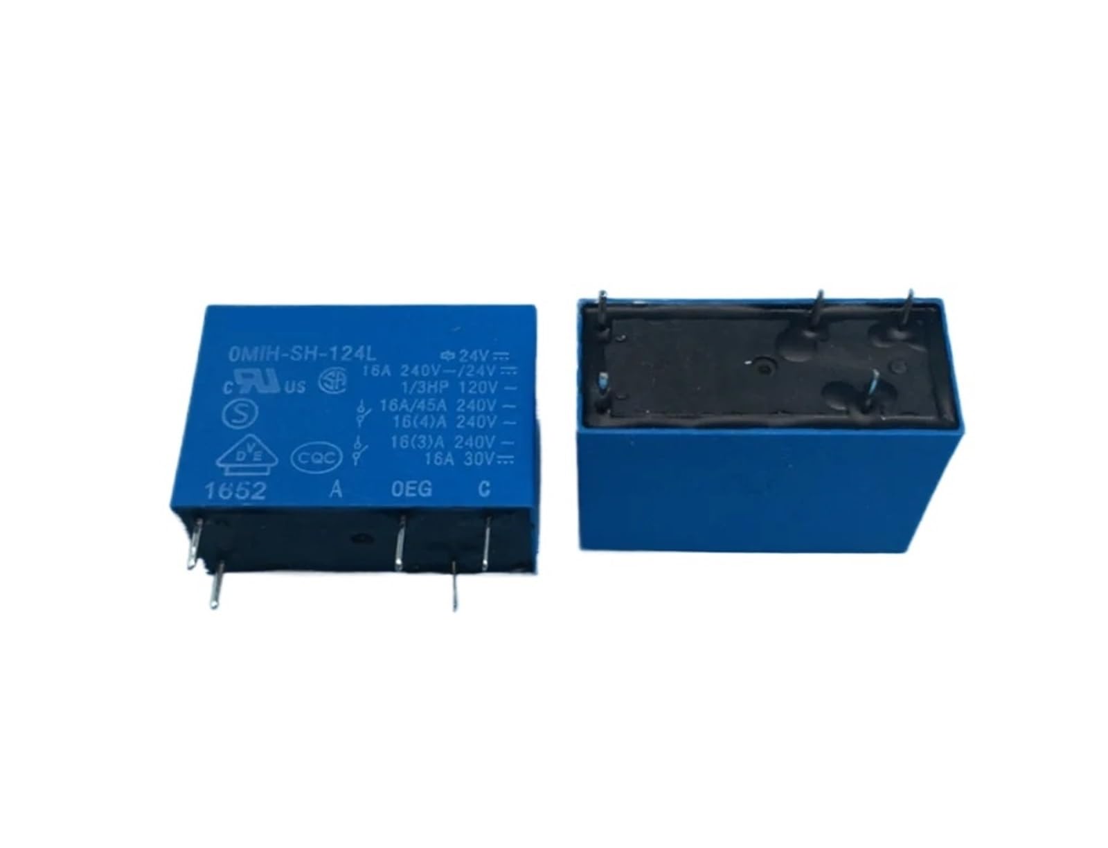 Relais OMIH-SH-124L 16A commutation haute performance 5 broches