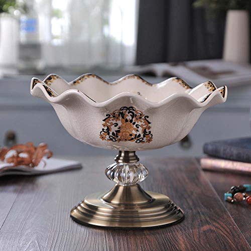 アイアンスタンド付きアタ製 コンポート かごトレイ アジアン雑貨1