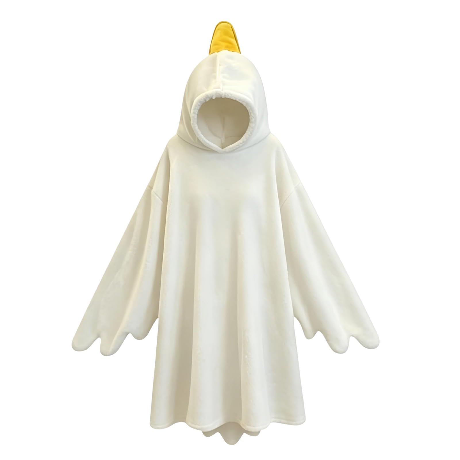 Wearable Blankets for Kids Funny Warm Goose Costume Duck Blanket Hoodie — image 1