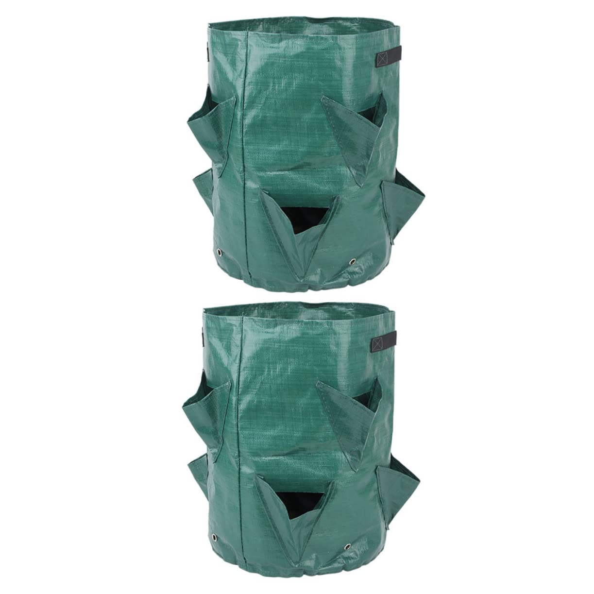 Toddmomy 2 Series Bolsa De Crecimiento De Plantas Colgante PE De Jardín Fresas Y Verduras 2 Piezas*2