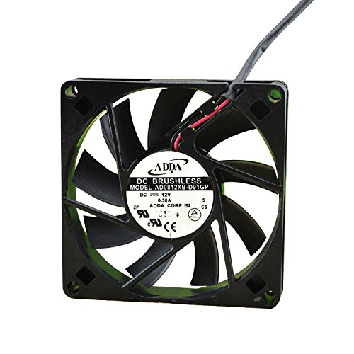 Amazon.com: ADDA AD0812XB-D91GP AXIAL Fan, DC BRUSHLESS, 9 Blade ...