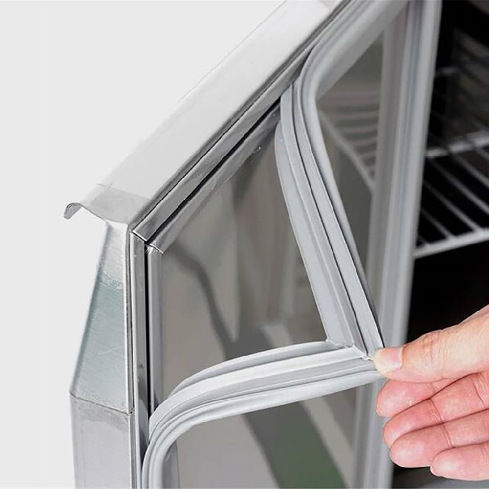 Nbest White Freezer Door Gasket Seal Refrigerator Door Seal Replacement Part For Restaurant Kitchen Commercial Fridge Showcase Bottle Cooler,