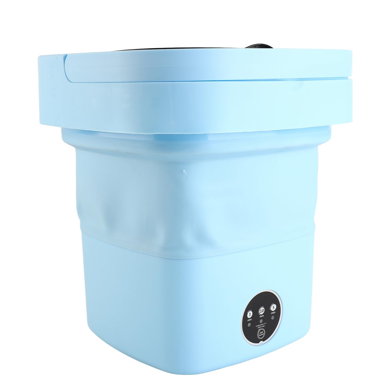 Mini lavatrice portatile asciugatrice centrifuga pieghevole da 8 l con funzione germicida pulisce a fondo biancheria intima, camicie, vestiti per bambini e piccoli oggetti adatta