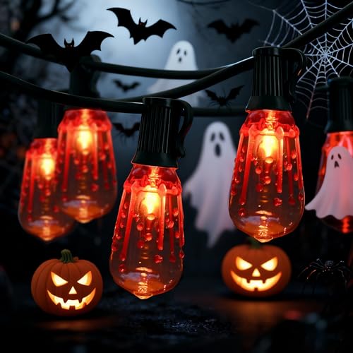 Pallerina 10 FT Halloween Decorations String Lights, Flicker Flame String