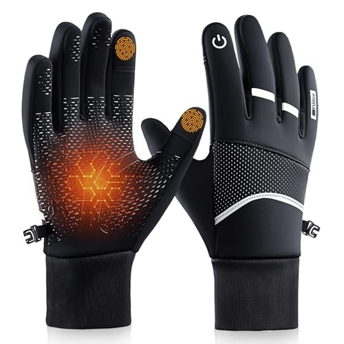 YOLONCE Gants de Cyclisme Coupe-Vent Unisexe