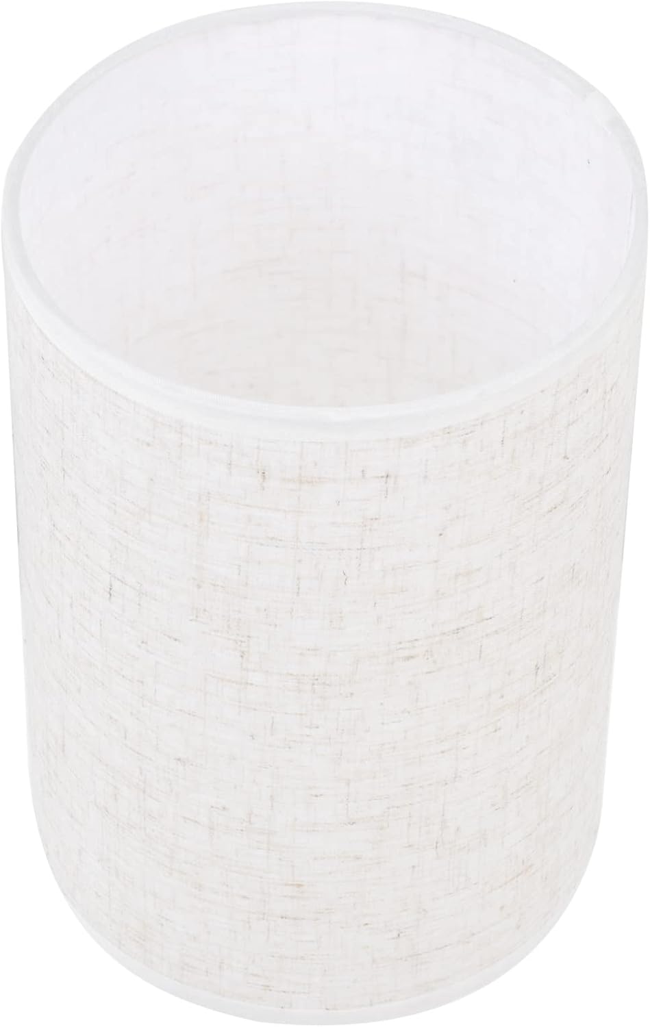 Lurrose White Lamp Shade Round Lampshade Cloth Cloth Lamp Shade Fabric Drum Lampshade Modern Lamp Cover for Table Floor Lamps Replacement Cloth Lamp Shades Vintage Home Decor