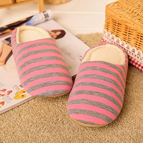 Slippers for Women Indoor Fuzzy Comfortable Spring Autumn Winter Warm House Slippers Casual Lounging Shoes4