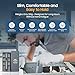 Mini Electric Screwdriver – 66 in 1 Precision Screwdriver Set, Rechargeable Power Repair Tool kit with 4 LED Lights, Electric Screw driver Cordless for Eyeglasses, Watches, Phones and Laptops