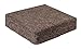 Trend Kissen Sitzblock Bodenkissen Stuhlkissen Sitzerhöung orthopädisch 40x40x10 cm Braun