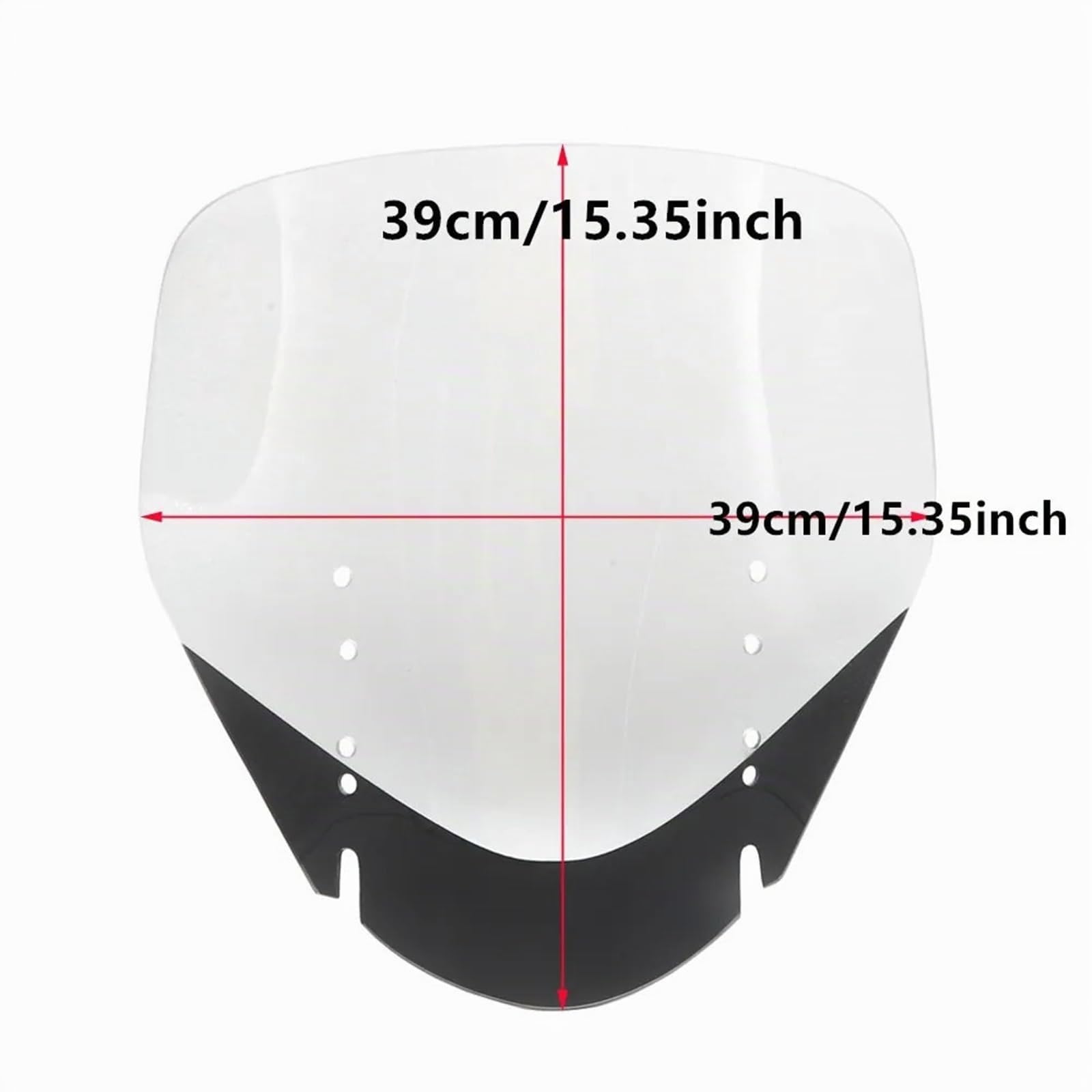 Moto Cupolino Parabrezza Per Suzuki Per Vstrom Per V-strom DL650 DL 650 2004 2005 2006 2007 2008 2009 Per DL1000 2004-2013 Parabrezza Moto Parabrezza Deflettore Per Moto(Clear)