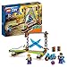 LEGO 60340 City Stuntz Hindernis-Stuntchallenge Set, inkl. Motorrad und 2 Stunt Racer Minifiguren, Action-Spielzeug für Kinder ab 5 Jahre