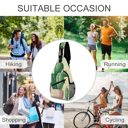 Bolso cruzado tipo sling casual para viajes y senderismo miniatura 6