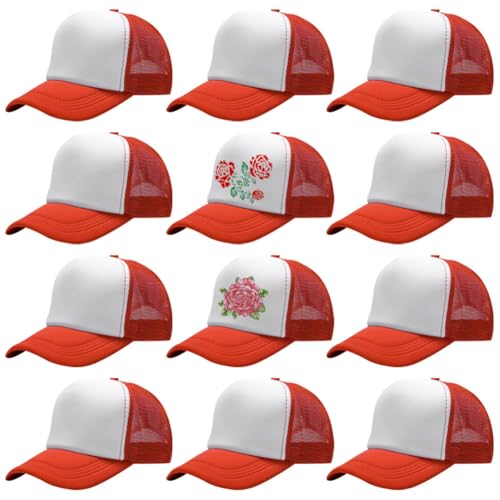 Sublimation blank baseball cap respirante : résoud la transpiration avec le filet arrière maillé