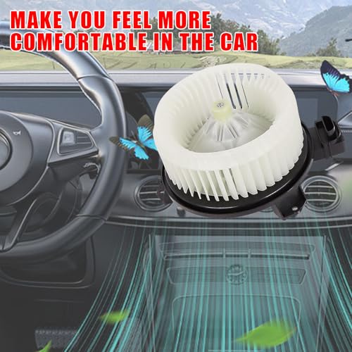 Image of AC Heater Blower Motor with Fan Fits for Honda Civic 2006-2011 | for Jeep Wrangler 2007-2010, Replaces 700194, 79310,79310SNAA01, 79310-SNA-A01, 615-50106,75821,PM9177