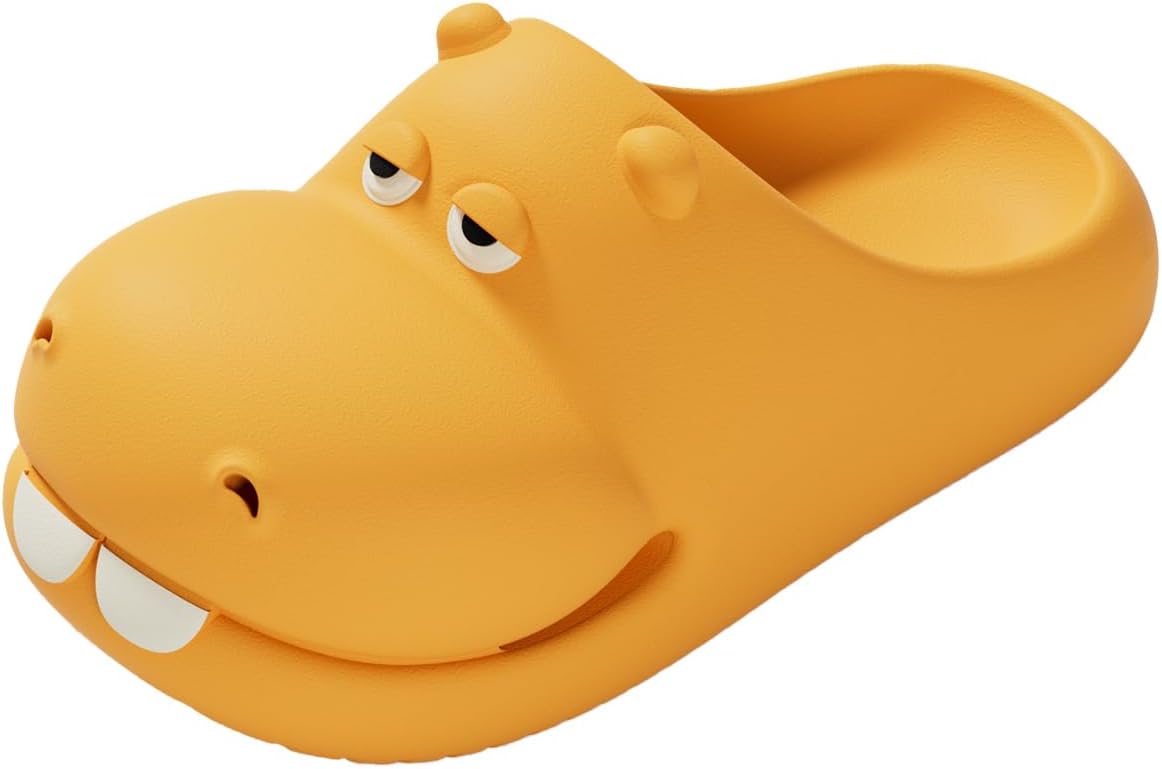 Cute Animal Slippers For Women Men, EVA Cloud House Slides image 4