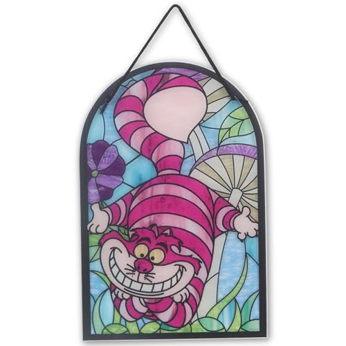 Disney Alice in Wonderland Cheshire Cat Hanging Acrylic Wall Decor - Beautiful Cheshire Cat Wall Art for Home