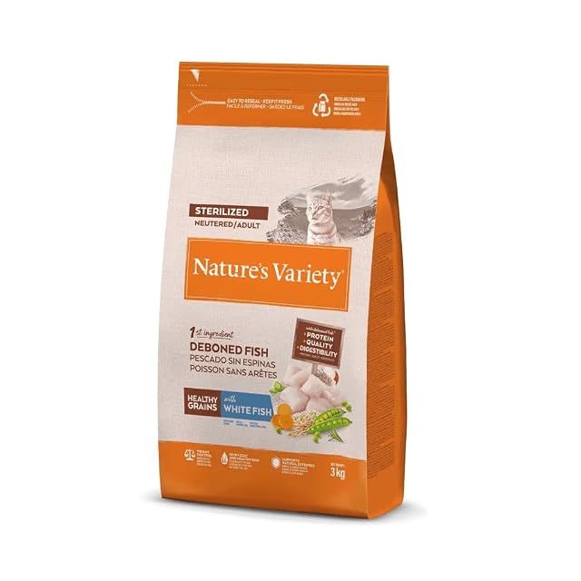 Nature's Variety Cat Healthy Grain STERILIZED Pescado 300GR